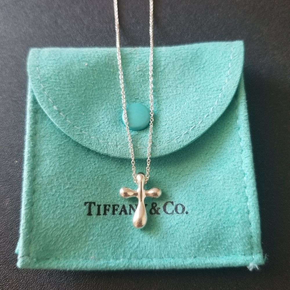Tiffany & Co. Cross Pendant Necklace